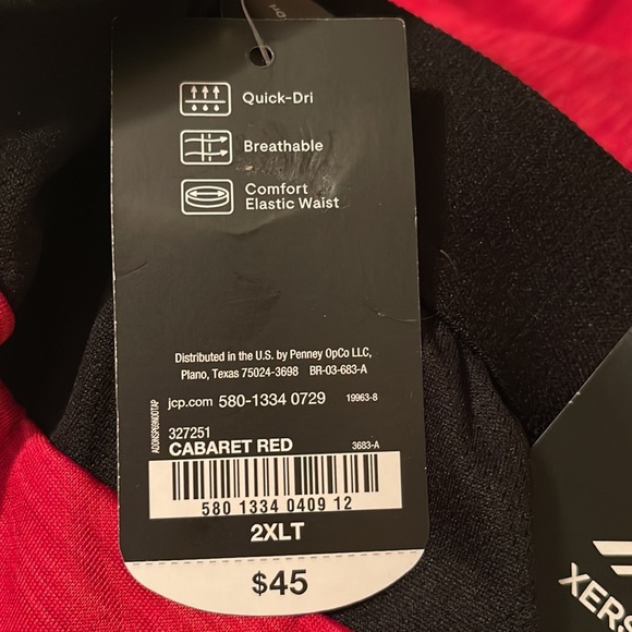 Xersion Basketball Shorts, size 2XLT, NWT - Picture 4 of 7